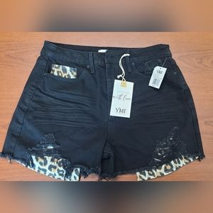 YMI leopard shorts